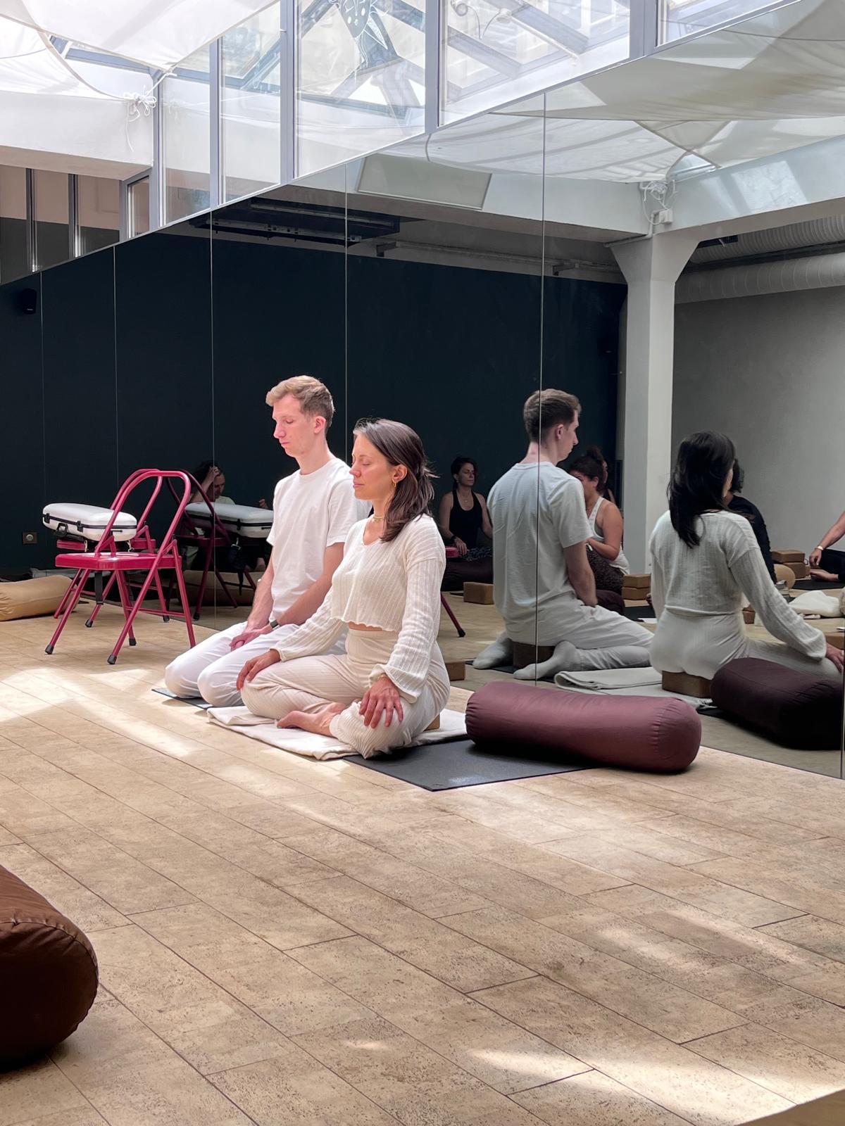 Pratique de Yin yoga à Bandha Yoga